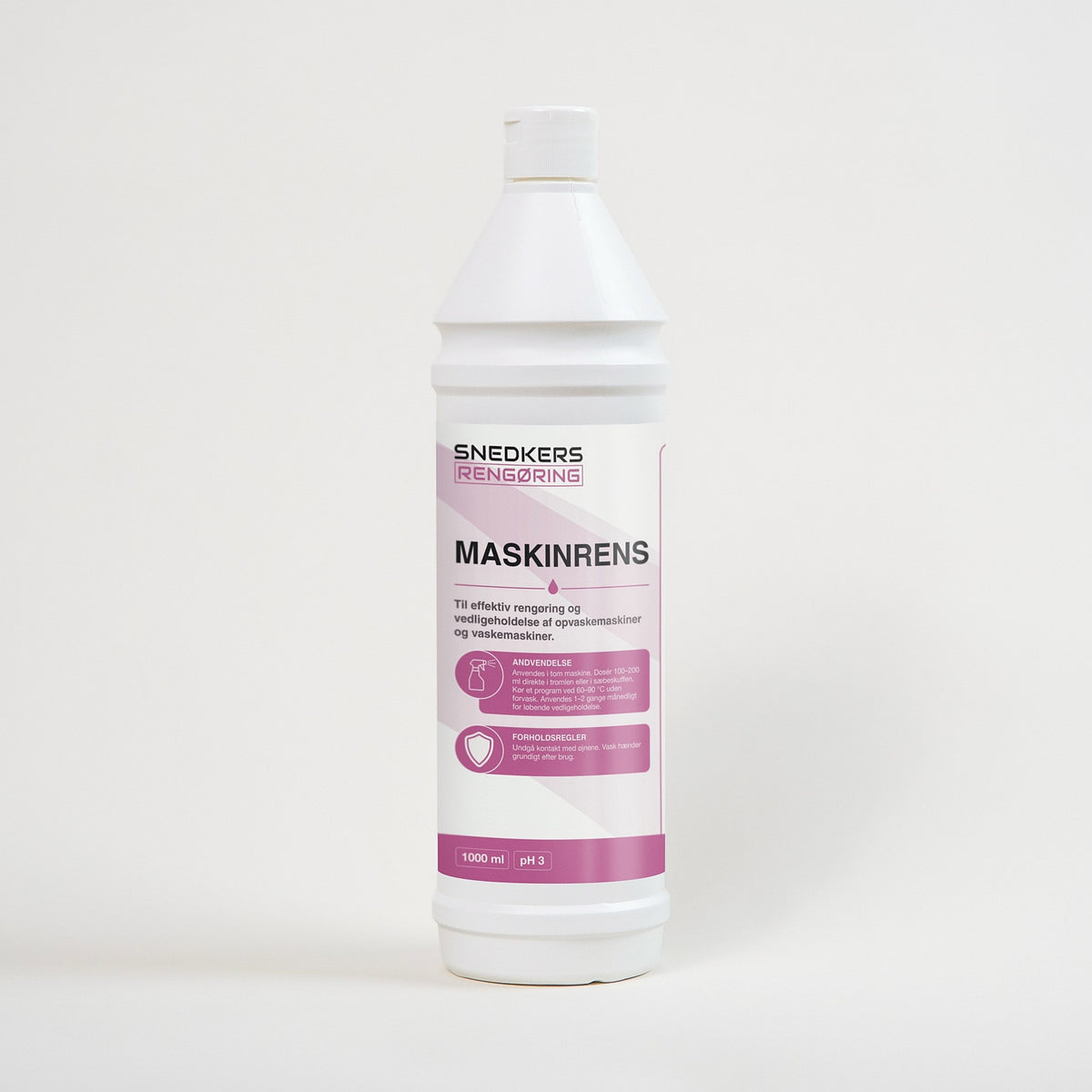 Snedkers Rengøring Maskinrens til opvaskemaskine og vaskemaskine 1000 ml