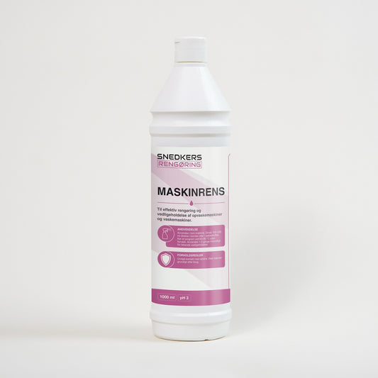 Snedkers Rengøring Maskinrens til opvaskemaskine og vaskemaskine 1000 ml